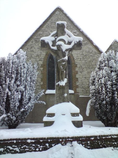 snow jesus by demonsrise on DeviantArt
