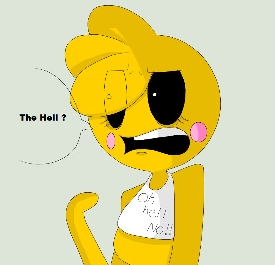 Toy Chica has seen your Crap