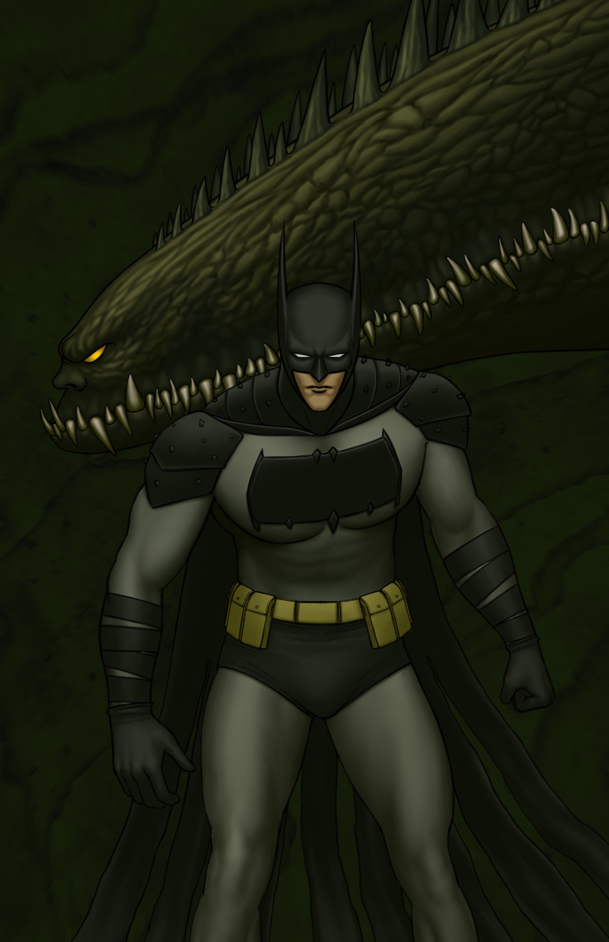 Absolute Batman Texture Stylized Absolute Batman by WestPierson on DeviantArt