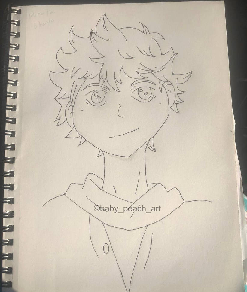 Hinata - Haikyuu by BabyPeachArt on DeviantArt