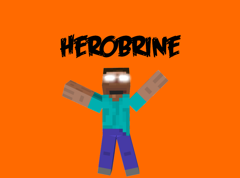 Herobrine Wallpaper! |By LBPMorph by LBPMorph on DeviantArt