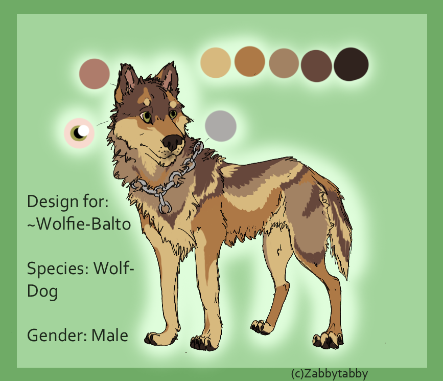 Design 2 for Wolfie-balto