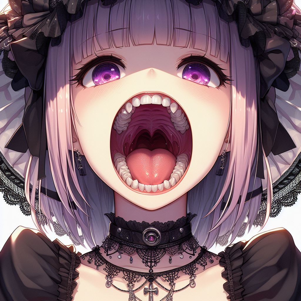 Goth uvula vore by Algunuke on DeviantArt