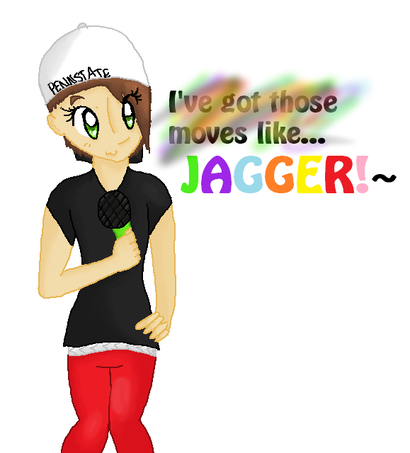 --Moves like Jagger--