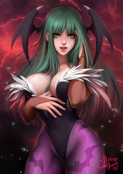 Morrigan Aensland (NSFW on Gumroad)