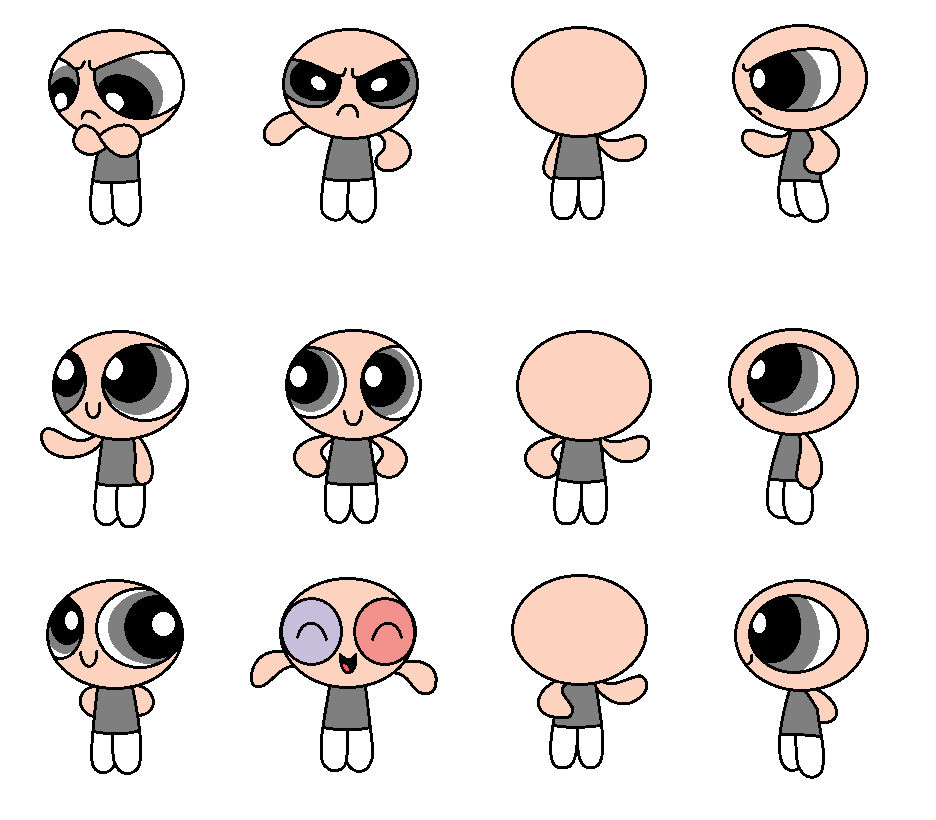 PPG Base - Classic Model Sheets by lilgummybearz on DeviantArt