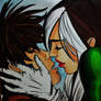 gambit and rogue 's kiss col