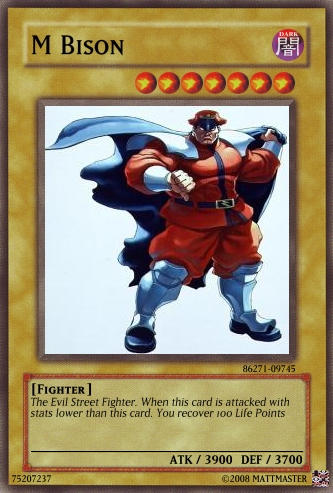 M. Bison Card by EvilReu on DeviantArt
