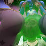 D.Va, Eula, Mona, 2B Prison Stinkface