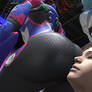 D.Va, Eula, Mona, 2B Prison Stinkface