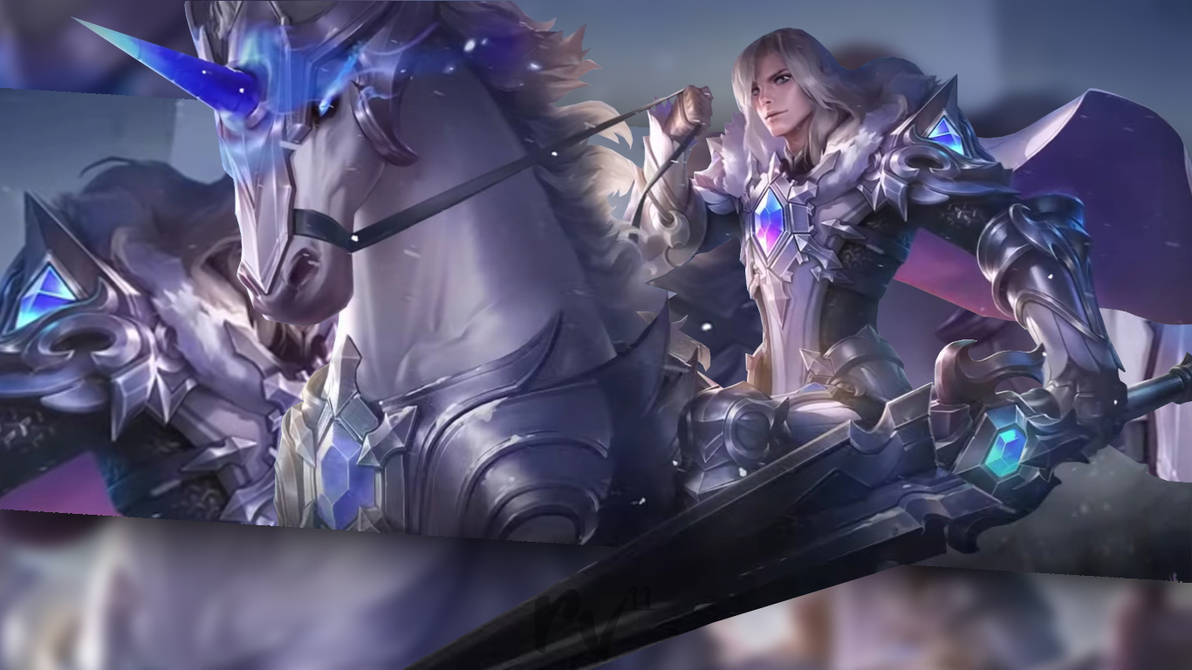  Leomord  Frostborn Paladin Mobile  Legend  Wallpaper  by Riael 