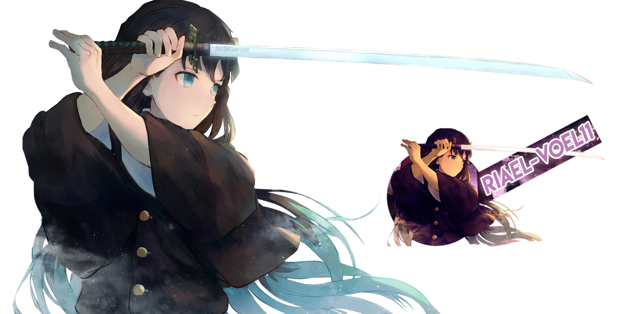 Tokitou Muichirou Render |Kimetsu no Yaiba Render by Riael-Voel11 on ...