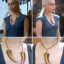 Daenerys Targaryen - Dragon claw necklaces