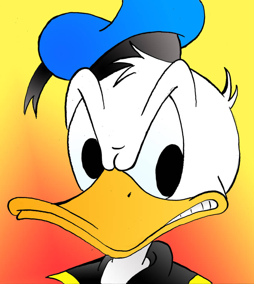 Donald Duck Angry Face Disney Donald Duck 90th Year Celebration Resin donald-duck-angry-face-disney-donald-duck-90th-year-celebration-resin