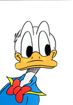 Donald Duck is curious by MagicalMerlinGirl
