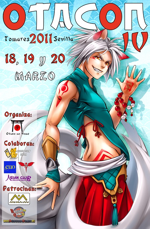 . Cartel Otakon de Tomares .