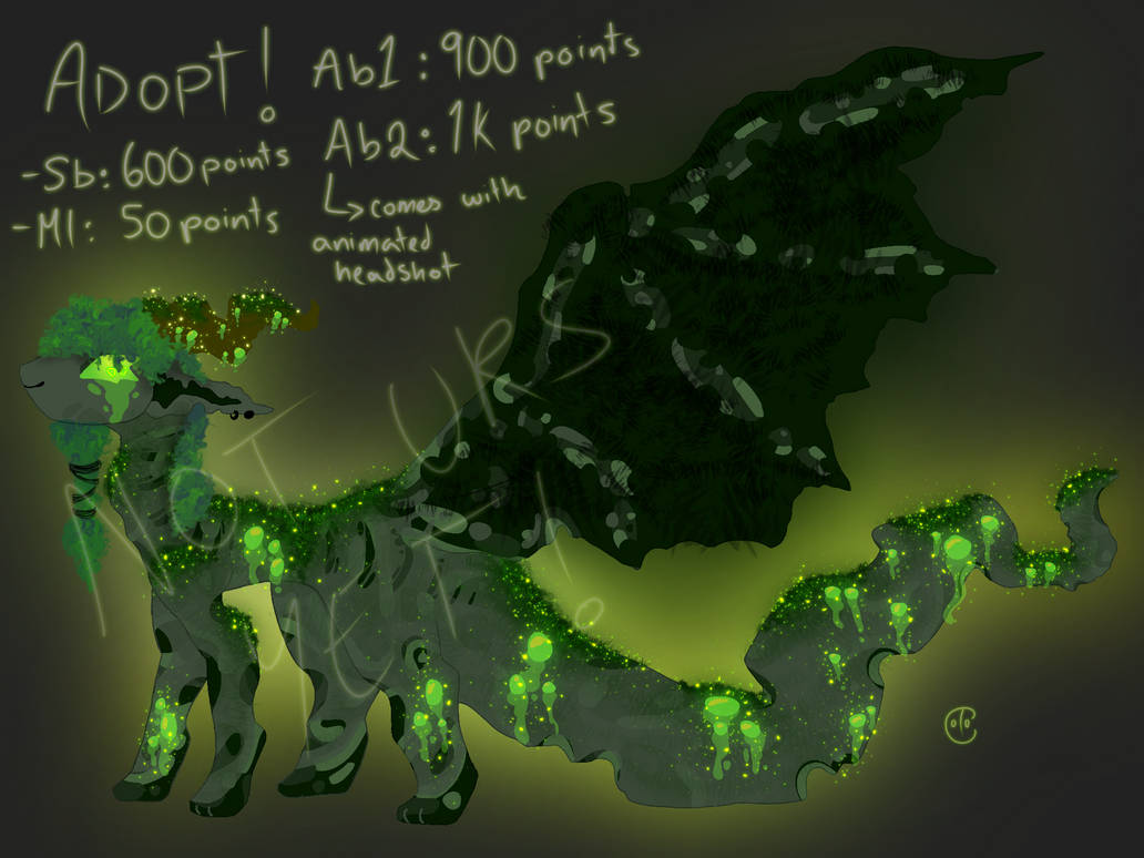 Im radioactive, radioactive.. //BTA ADOPT/OPEN by C0coArt on DeviantArt