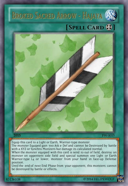 yugioh arrow card Yu-Gi-Oh! - Silver Bow and (LOB-091) - Legend of Blue Eyes White Dragon - 1st Edition Play Spell Card is activated Yu-Gi-Oh! - Speed Duel: Streets
