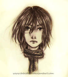 : Mikasa - portrait :