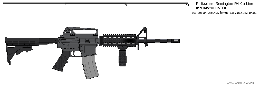 Philippines - Remington R4 Carbine by pjackaugusto on DeviantArt