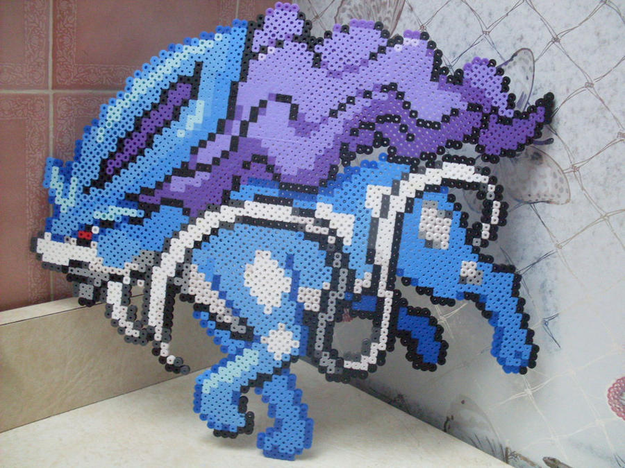 Pokemon: Perler Bead Suicune