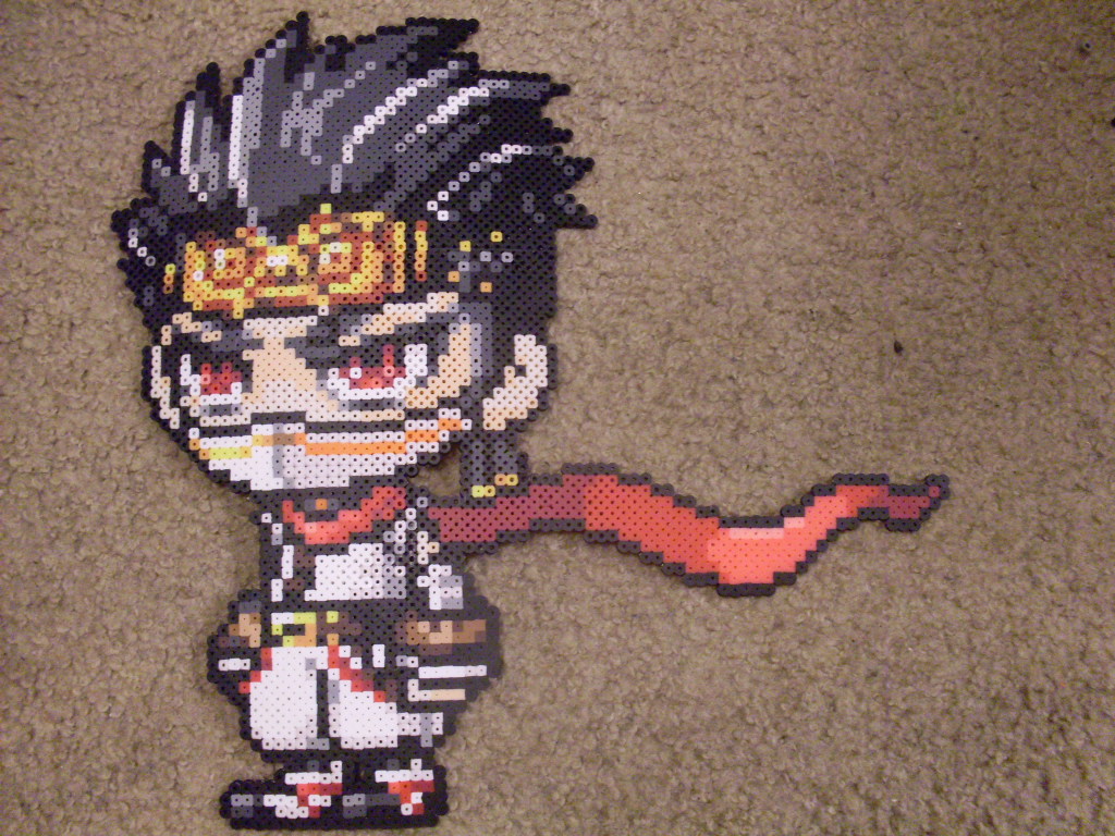 MapleStory - Perler Bead Male Dual Blade