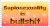 Sapiosexuality Stamp