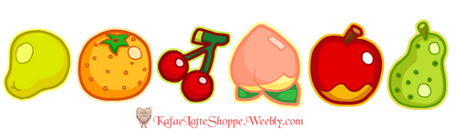 Animal Crossing Fruits