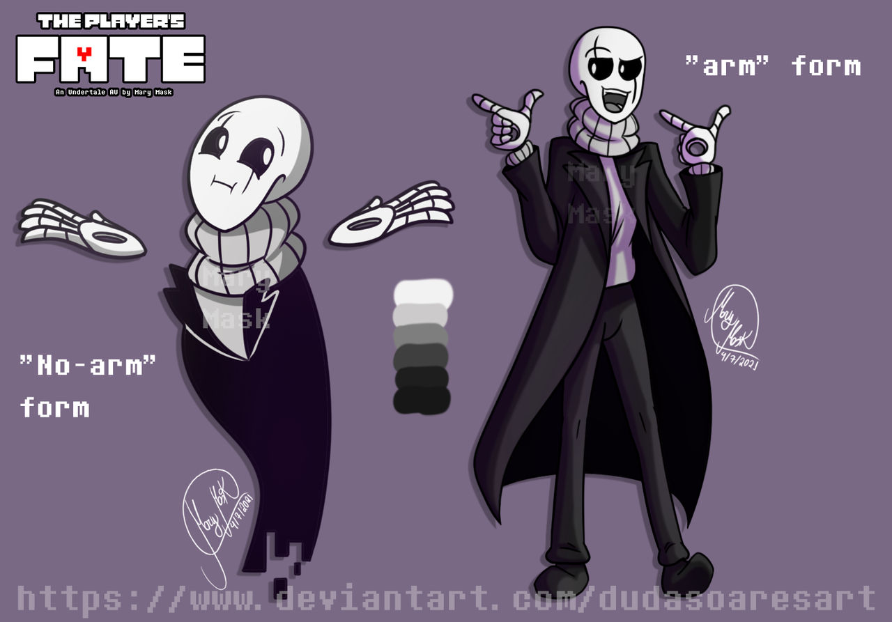 W.D. Gaster_TPF (Undertale AU) by DudaSoaresArt on DeviantArt