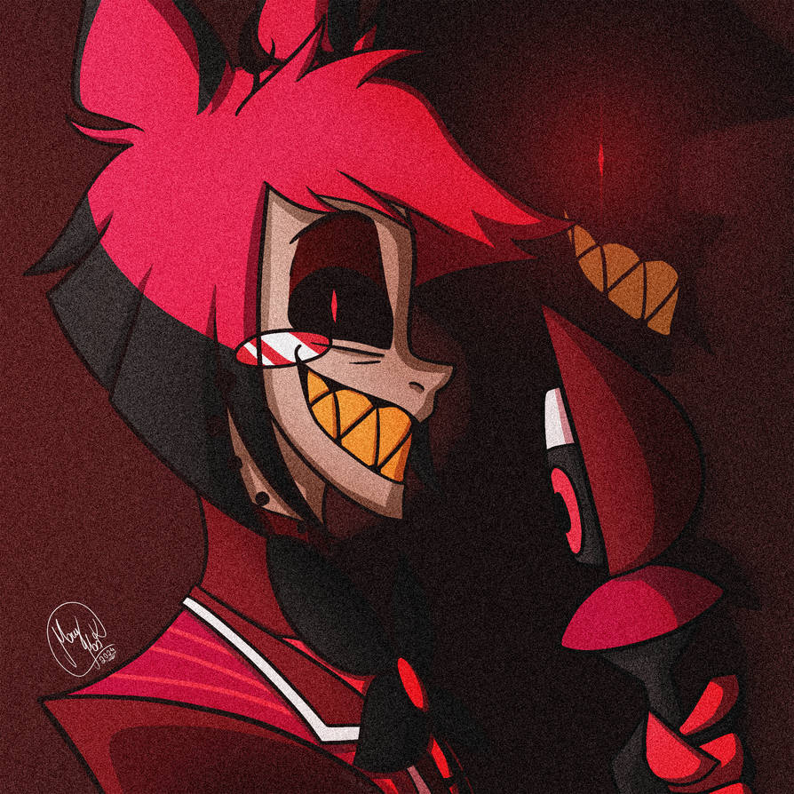 Alaster Alastor, the Radio Demon (Hazbin Hotel Fanart) by DudaSoaresArt on ...