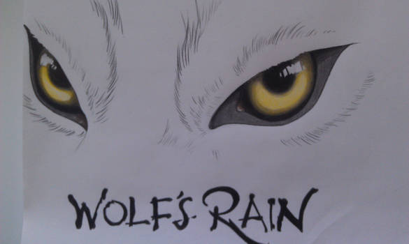 Wolf's Rain Fan art fo Kiba :)