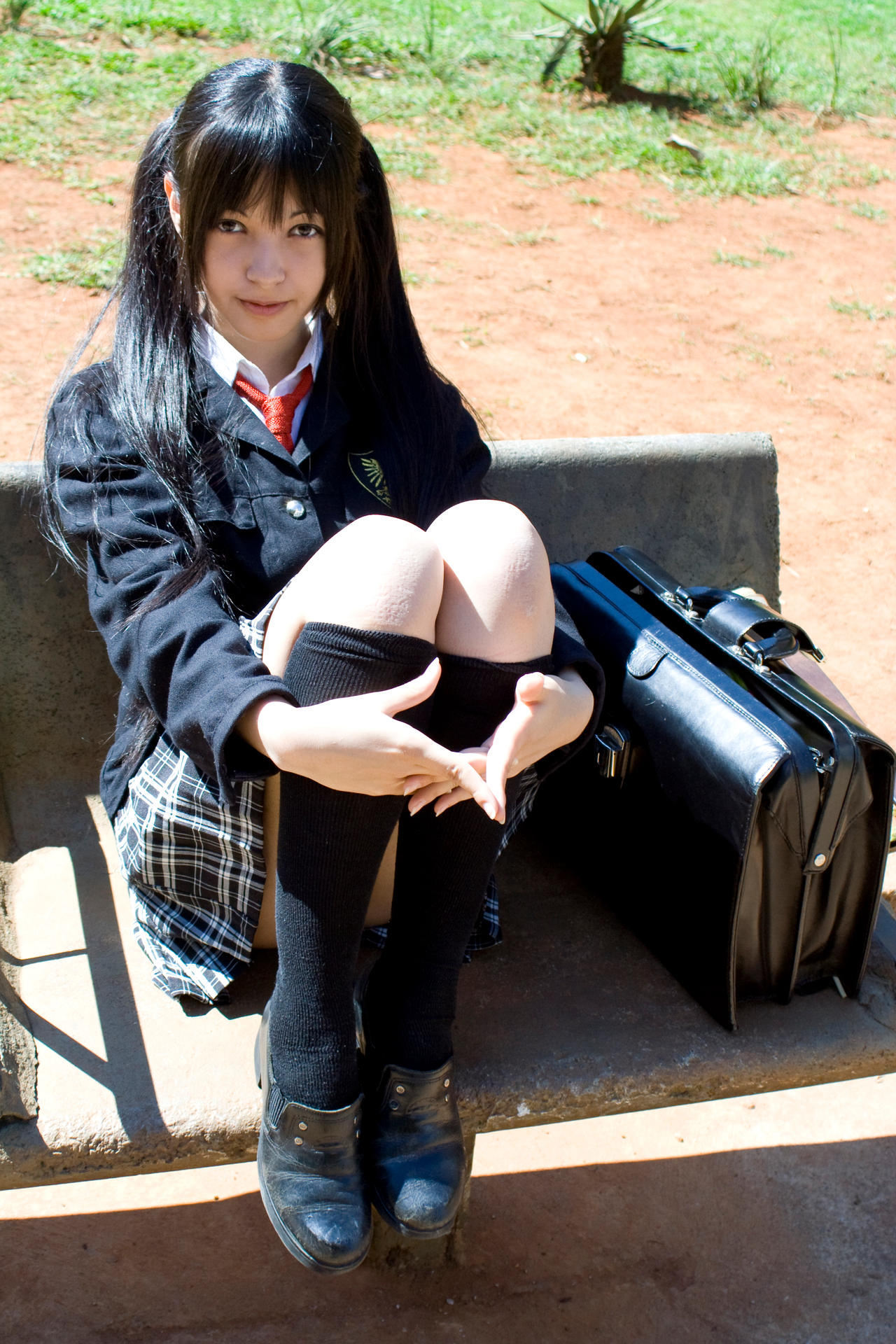 +Photoshoot: School girl 07