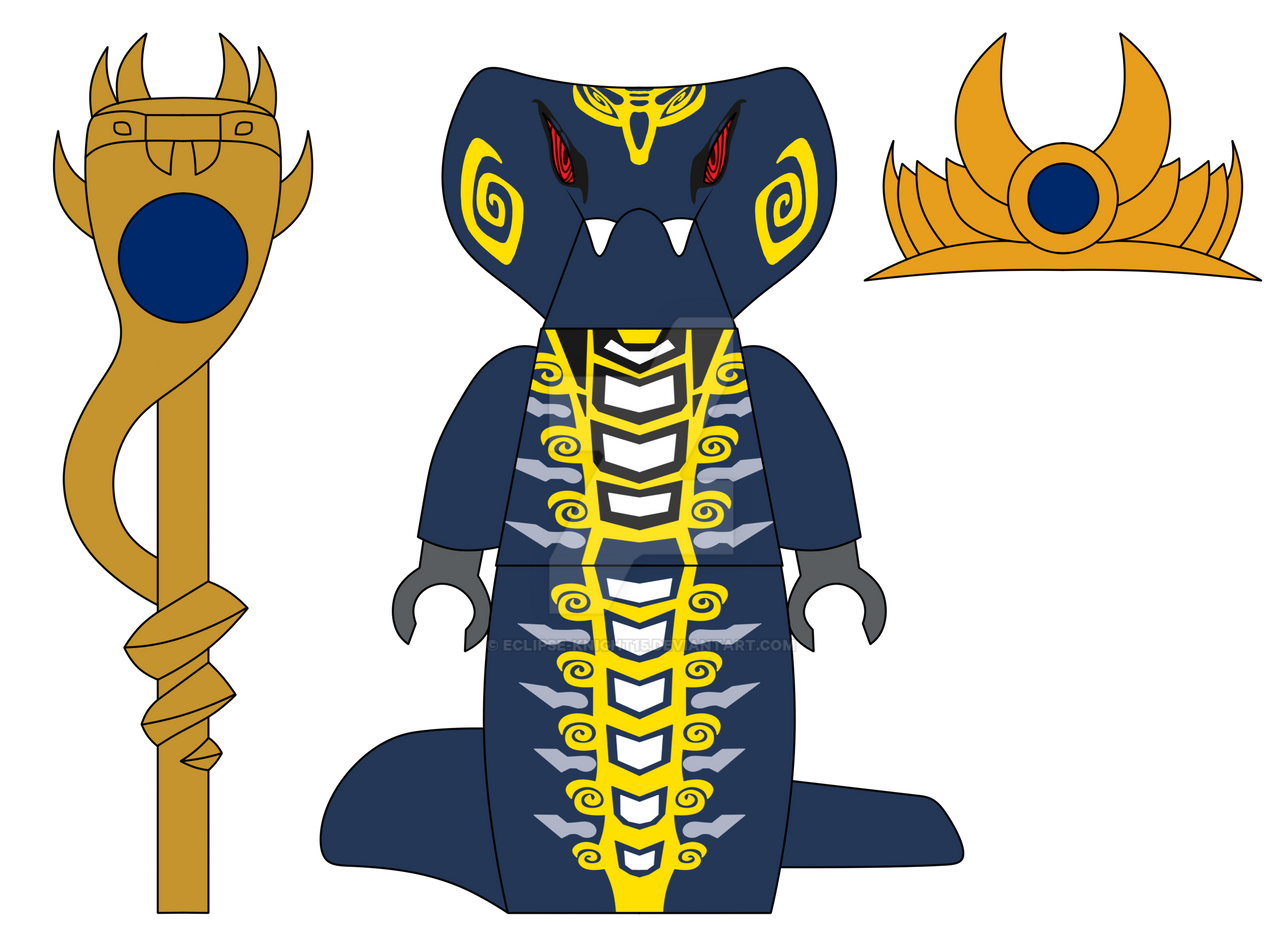 Ninjago snake king sale