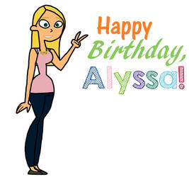 Happy 18th Birthday, Alyssa!