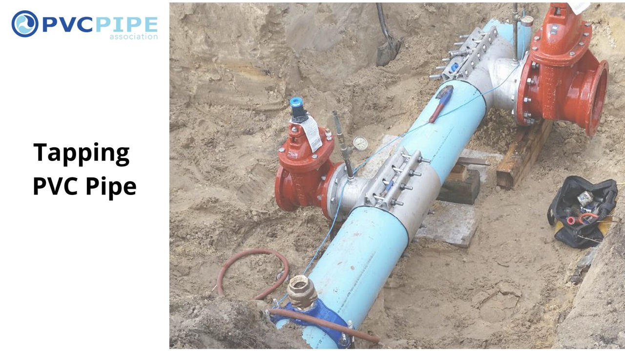 Tapping PVC Pipe by Uni-Bell on DeviantArt