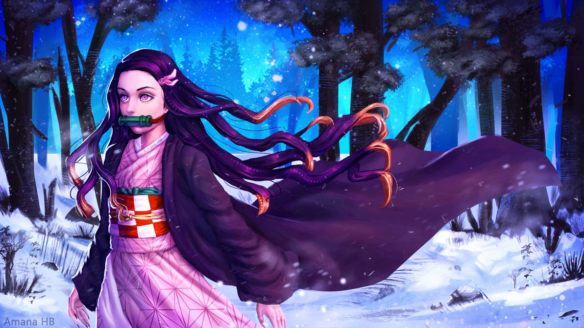 Nezuko Kamado Demon Slayer by AmanaHB on DeviantArt