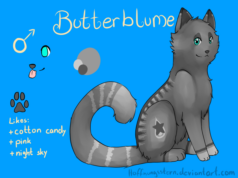 Butterblume Ref Sheet for Tigerfelix