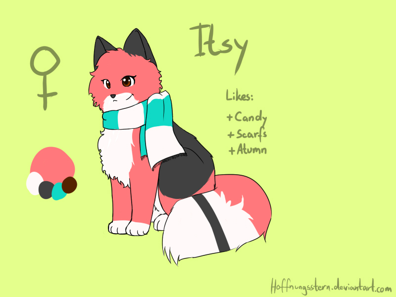 Itsy - Ref Sheet for Tigerfelix