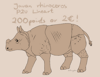 P2U Base - Javan rhinoceros