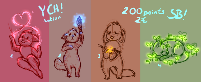 YCH Auction | OPEN | Any Species | 200 point SB