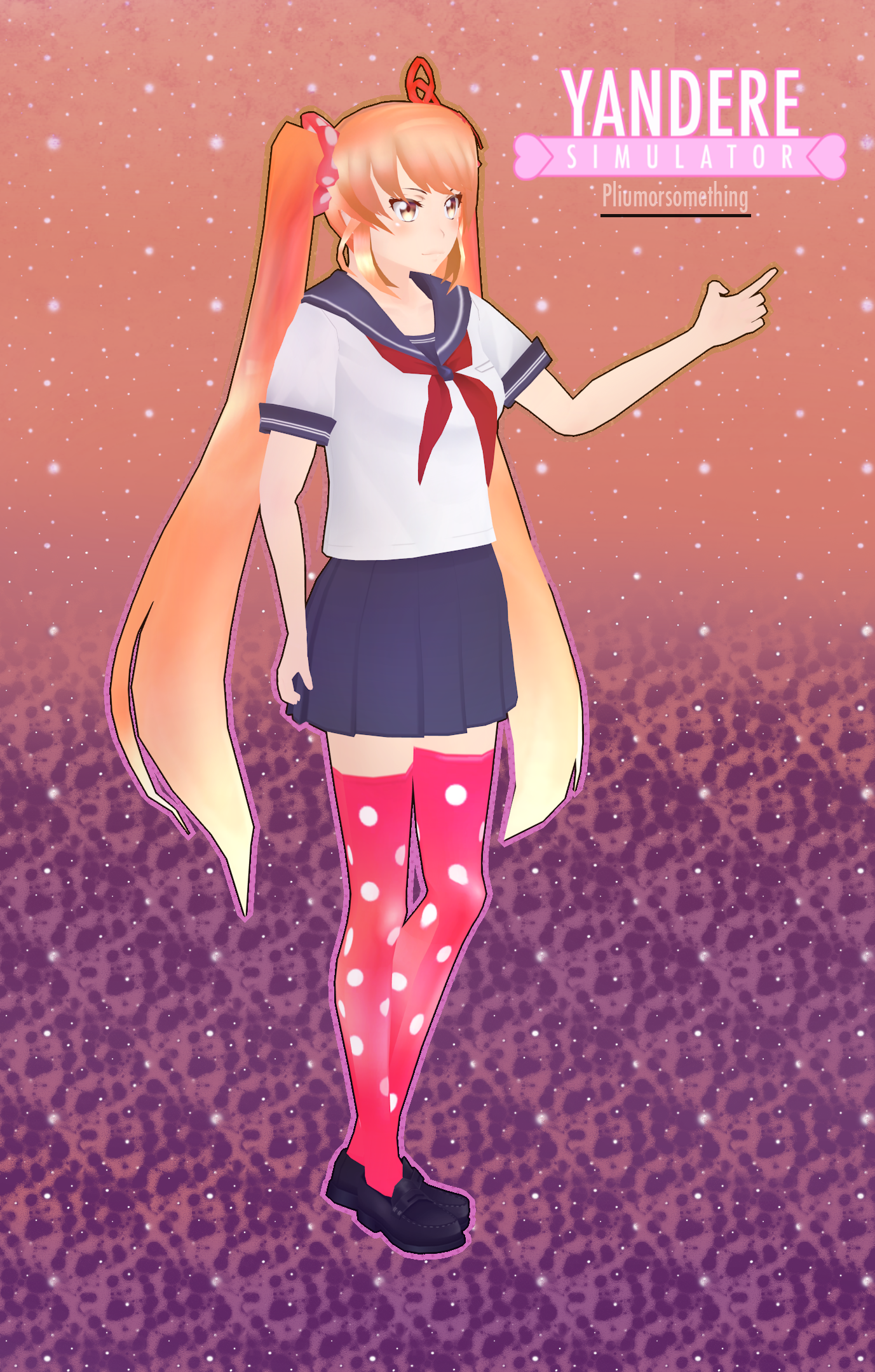 Yandere Simulator - Osana Najimi Render by Pliumorsomething on DeviantArt