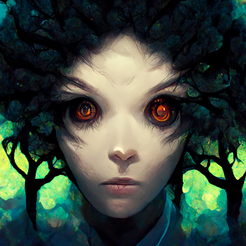 Terrifying Human A terrifying tree with a human face by NightMarepe on DeviantArt