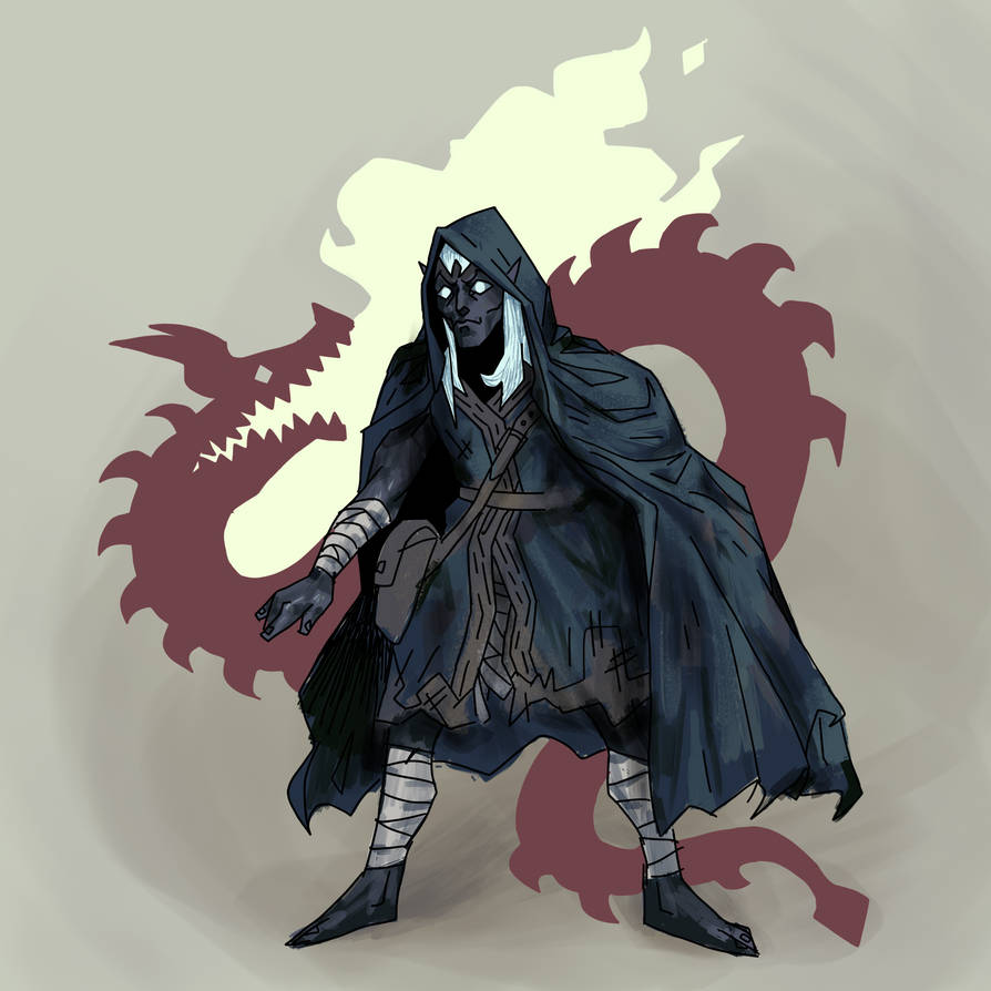 Drow Sorcerer by lambslide on DeviantArt