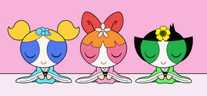 Kimono Powerpuff Girls