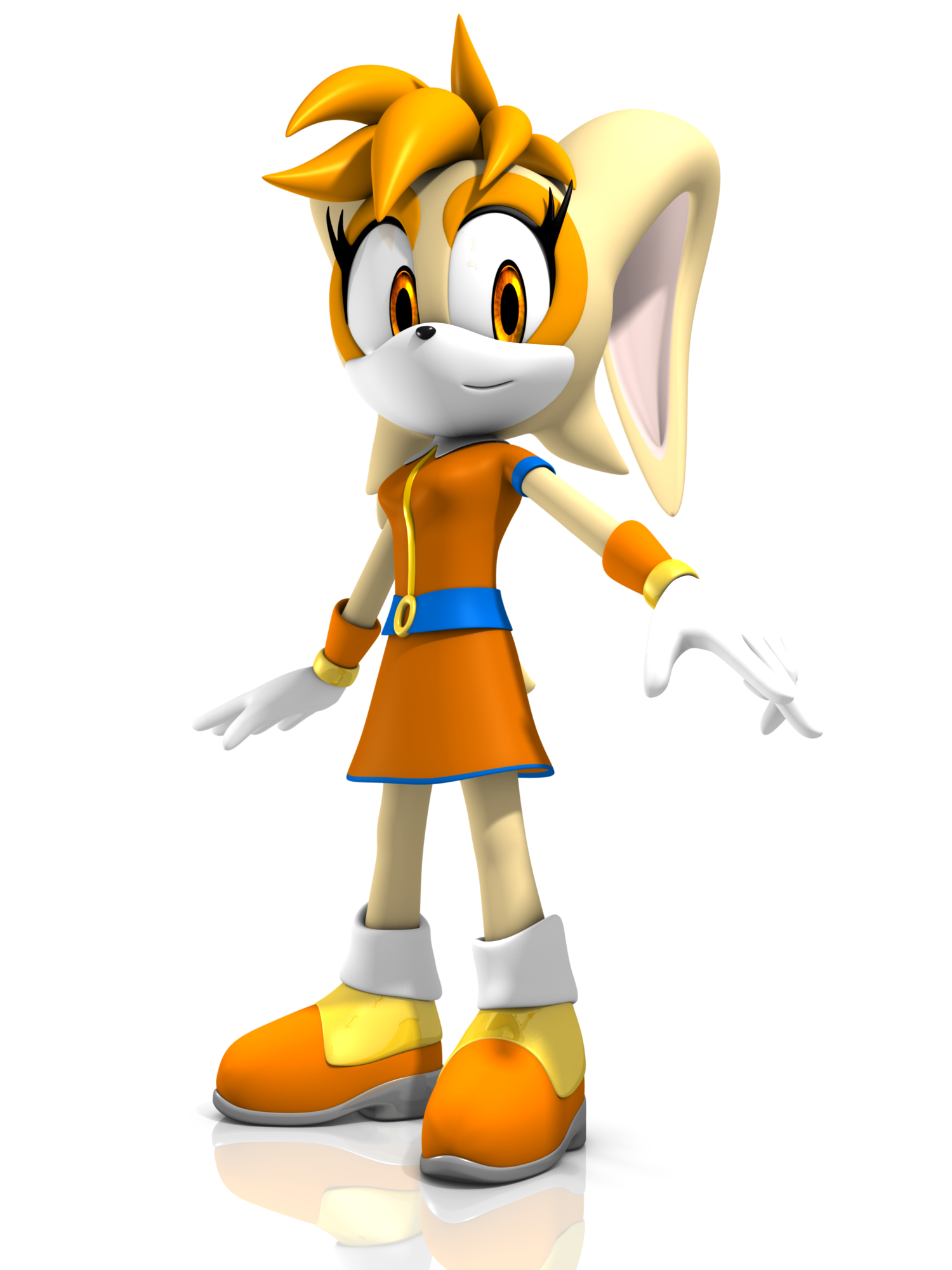 Cream Rabbit Cream the Rabbit on Sonic3DModeled - DeviantArt