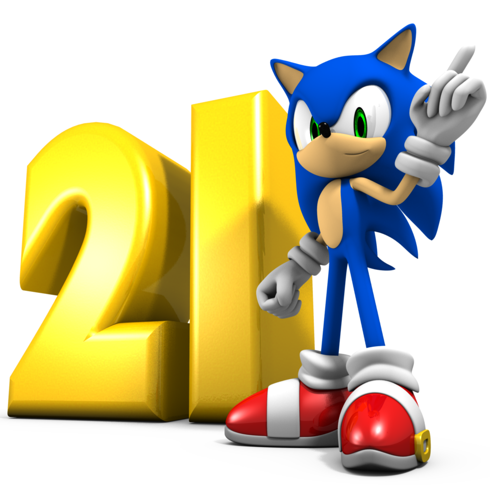 Sonic 21 anniversary gift