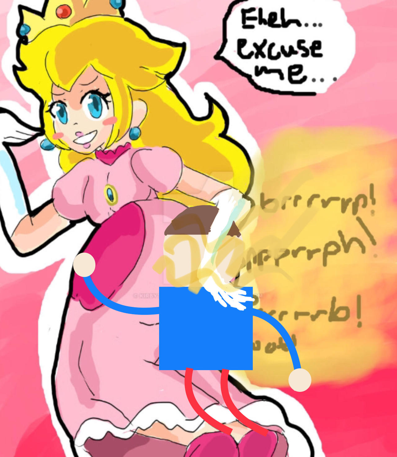 Princess Peach Farting By Titanic19121415 On DeviantArt princess-peach-farting-by-titanic19121415-on-deviantart