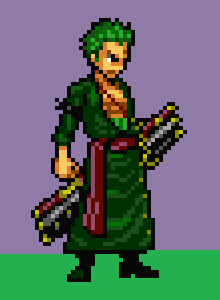 Zoro Sprite By Thenardsofdoom On Deviantart