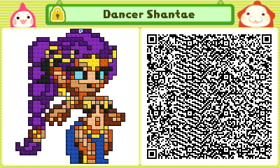 Dancer Shantae Pushmo Card by thenardsofdoom