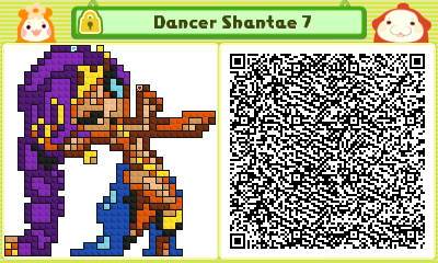 Dancer Shantae 7 Pushmo Card by thenardsofdoom